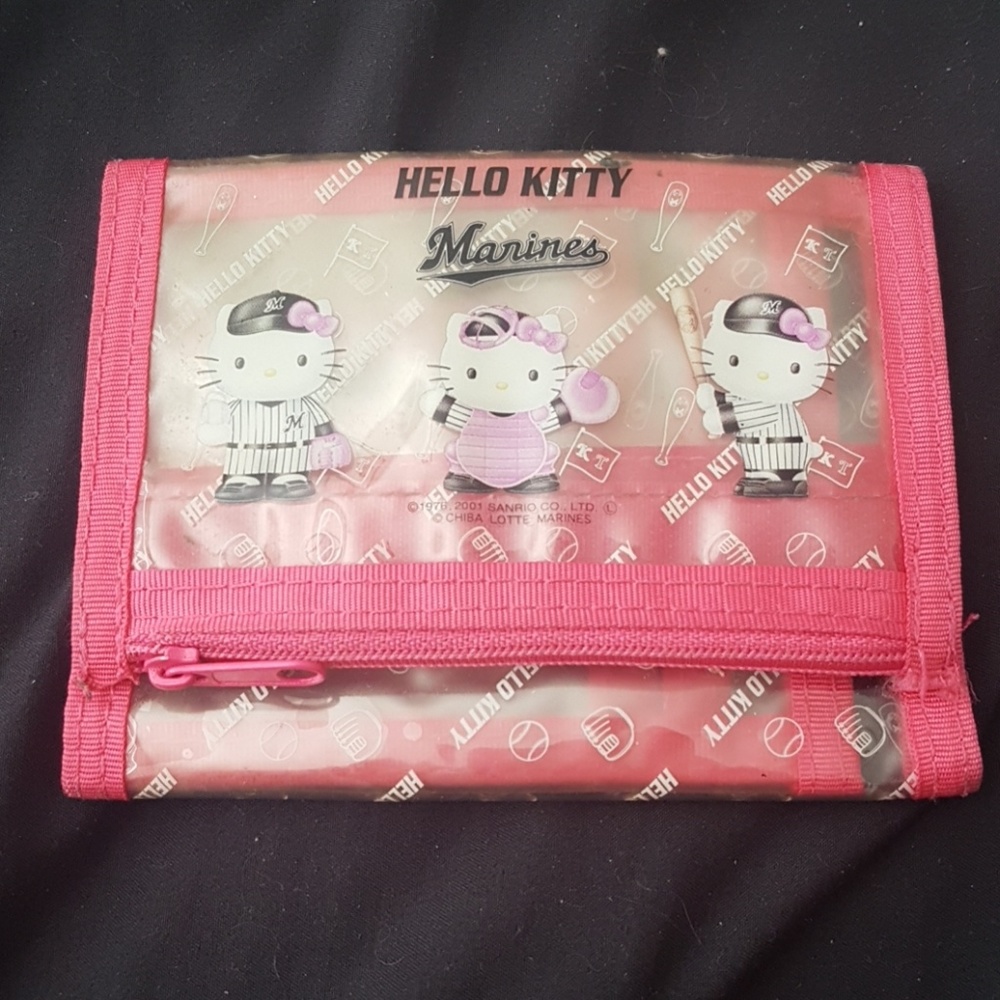Hello Kitty clear wallet